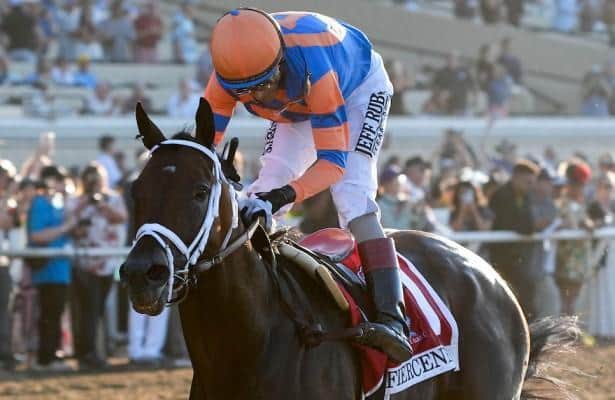 Fierceness powers to victory in $1 million Pacific Classic