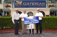 Todd Pletcher wins 4,000th career race at GP (3-18-16)